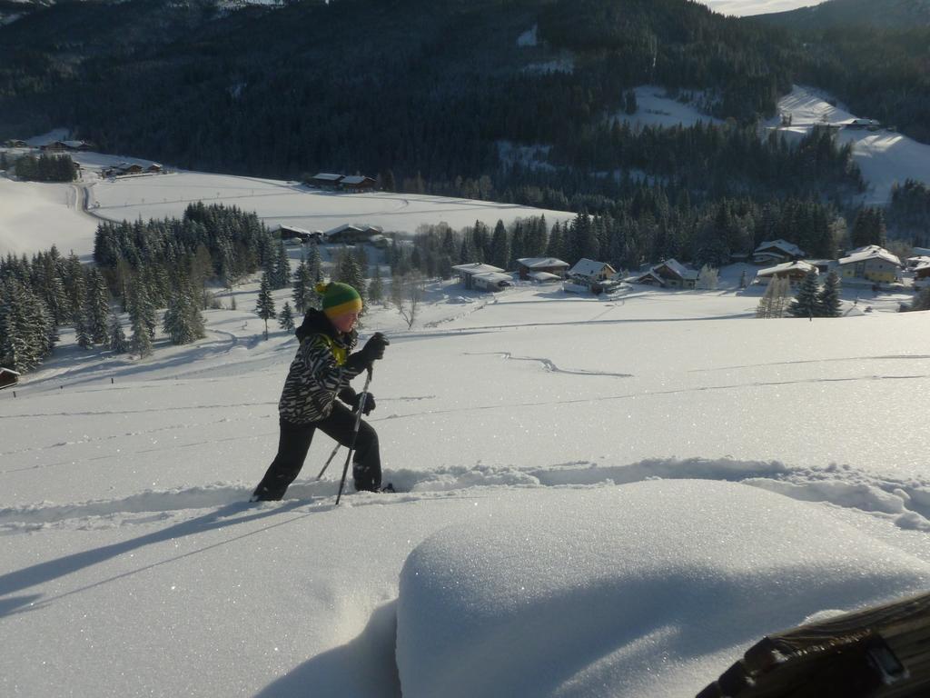 Ferienwohnung Bergblick Filzmoos Kamer foto