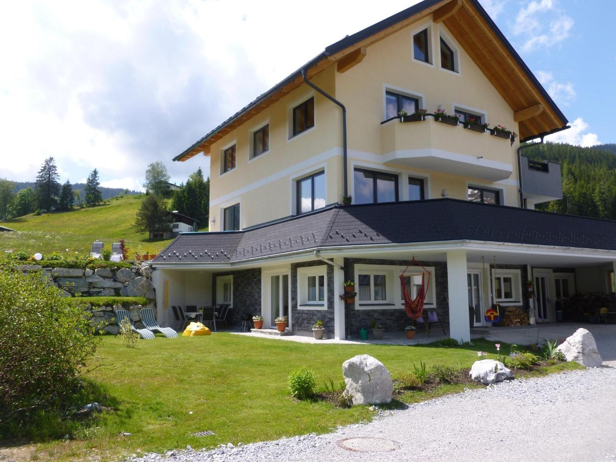 Ferienwohnung Bergblick Filzmoos Buitenkant foto