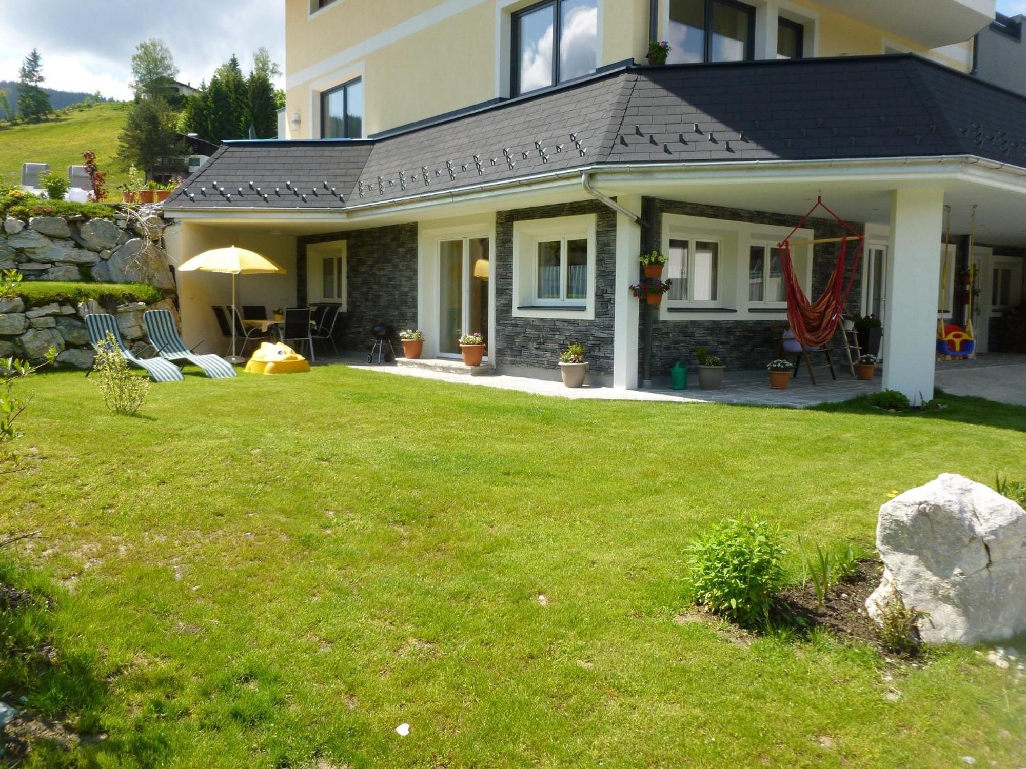 Ferienwohnung Bergblick Filzmoos Buitenkant foto