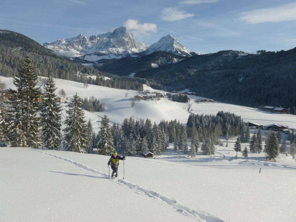 Ferienwohnung Bergblick Filzmoos Kamer foto