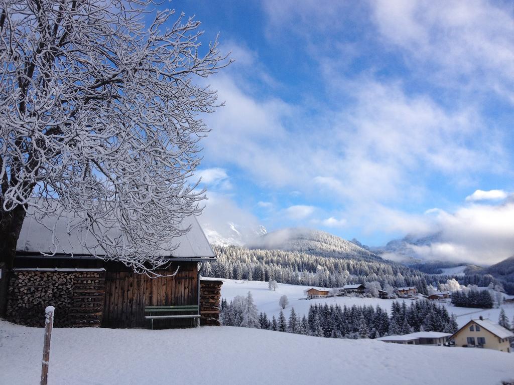 Ferienwohnung Bergblick Filzmoos Kamer foto